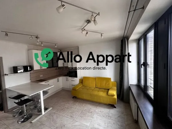 Studio meublé - 25 m² - Lyon 7e (rue Chevreul, proche université Lyon 2 et métro Jean Macé)