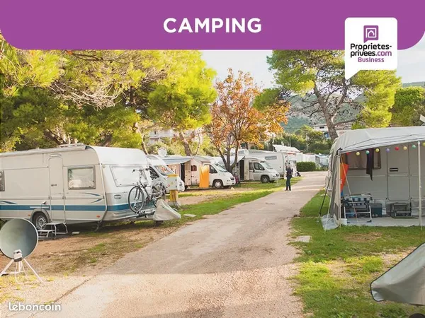Local camping 500 m²