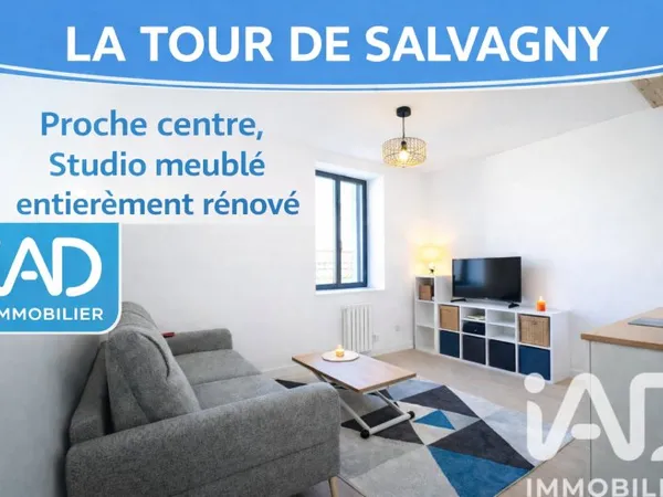 Appartement 1 pièce 19 m²