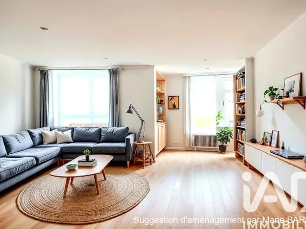 Appartement 2 pièces 46 m²