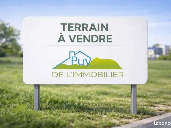 Terrain 1075 m² Pulvérières