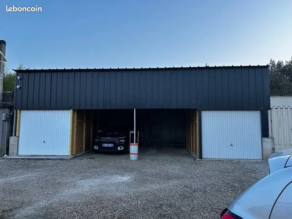 Garage box fermé