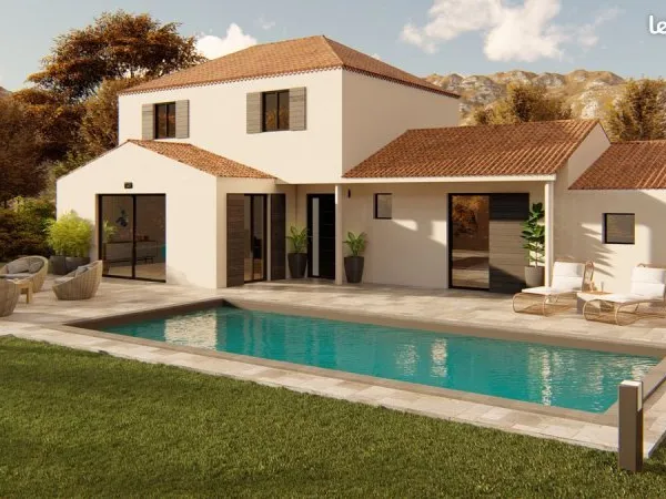 Maison 90m² sur terrain de 480 m² Saint saturnin les Avignon