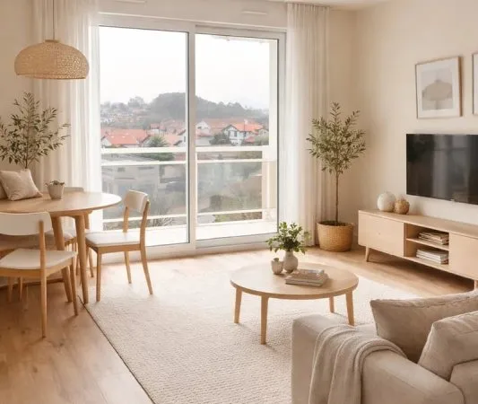 Charmant appartement T3 lumineux à Biarritz