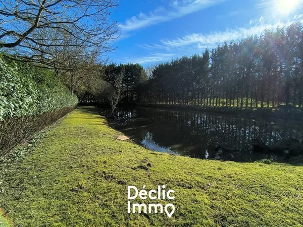 Plan d'eau Vente Aubigny  5500m² 62000€