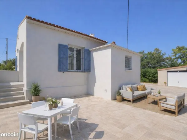 Maison rénovée + terrain constructible permis purgé