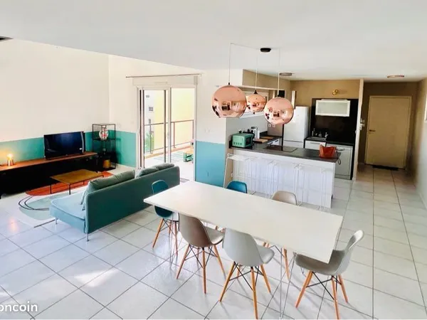 Appartement, duplex meublé quartier Saint-Martin