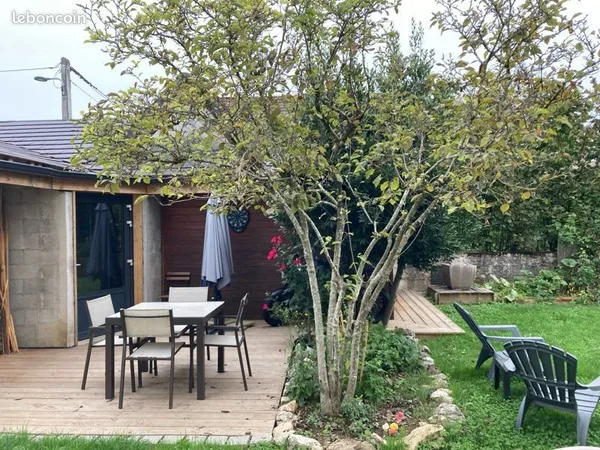Lieu atypique esprit loft / Tiny House - Terrasse & jardin - Annecy Pont-Neuf