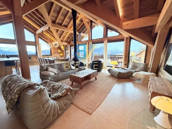 (73) LA TOUSSUIRE - CHALET D'EXCEPTION - VUE PANORAMIQUE 360