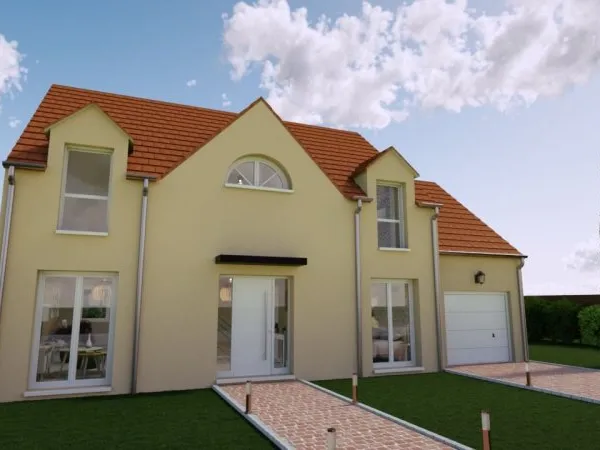 Terrain + maison 133 m²