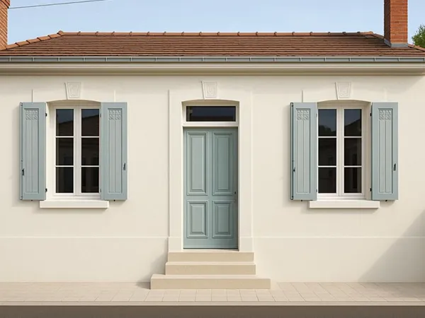 Bègles échoppe Double en cours de rénovation