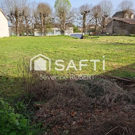 Terrain de 908m² constructible