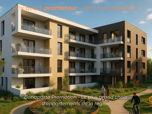 Appartement 2 pièces 45 m²