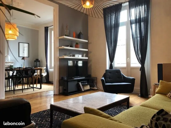 Bel appartement hausmannien lumineux