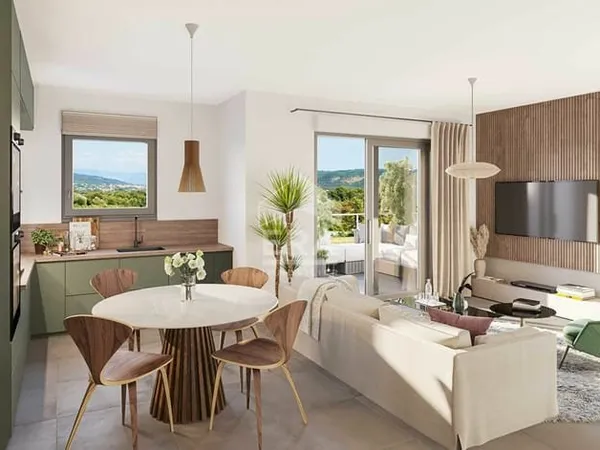 Grand T2 neuf, à vendre à Volx