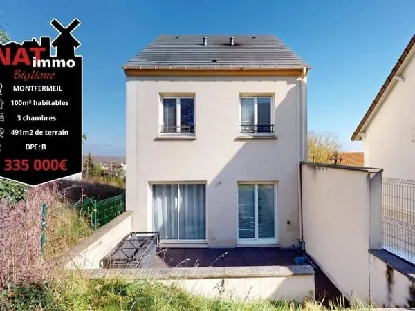 Maison 4 pièces 100 m²