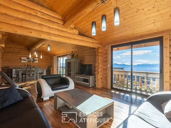 Chalet avec terrasse et vue majestueuse en station Pyrénéenne
