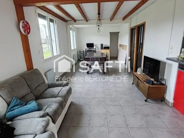 Maison de plain-pied 4 pièces 100 m²