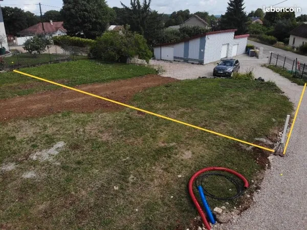 Terrain à bâtir viabilité sur zone à vendre