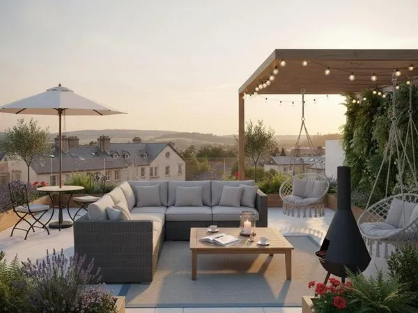 **RETOUR DE LOT: 5 PIÈCES LUMINEUX AVEC 2 TERRASSES ET 2 PARKINGS**