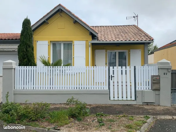 ECHOPE entièrement rénovée 64 m2 à 600m plage à