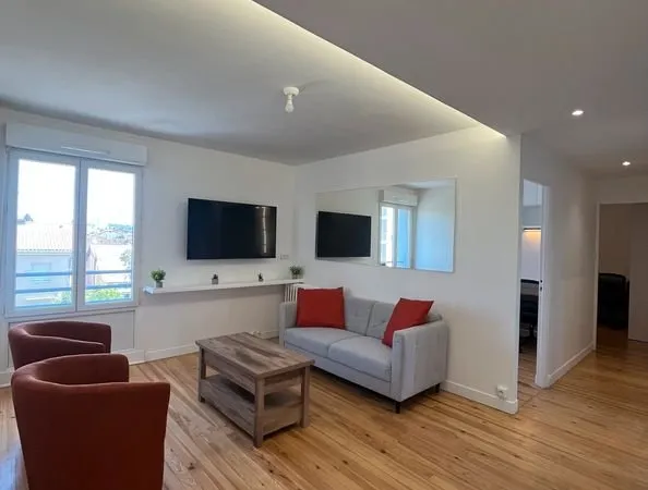 Colocation 1 chambre quartier Minimes - T4 meublé entièrement rénové