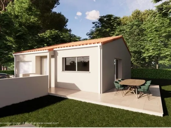 Votre villa plain-pied T4 proche mer
