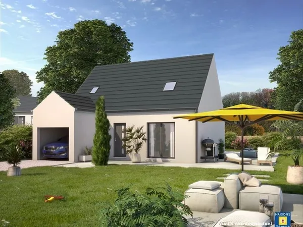 Projet de construction d'une maison 87 m² avec terrain à GUIBEVILLE (91)
