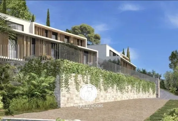 Falicon - Route De L'aire Saint Michel : Triplex / 5 Pièces / Neuf / Jardin / Terrasse / Stationneme