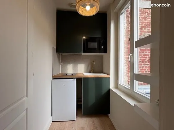 Studio 1 pièce 17 m²