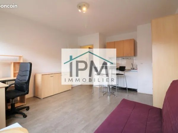 Studio 1 pièce 23 m²