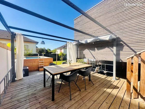 Appartement coup de coeur avec jardin, terrasse, cave et 2 garages