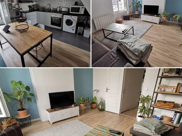 Appartement duplex lumineux - centre-ville