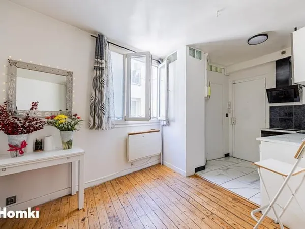 Appartement T1 de 20,5 m2 à Paris 75020, Rue de la Duée
