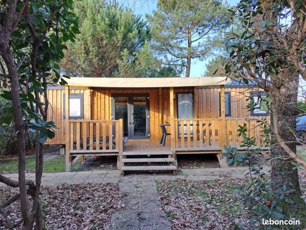 Mobil- home haut de gamme- Domaine de la Forge ( Bassin d'Arcachon)