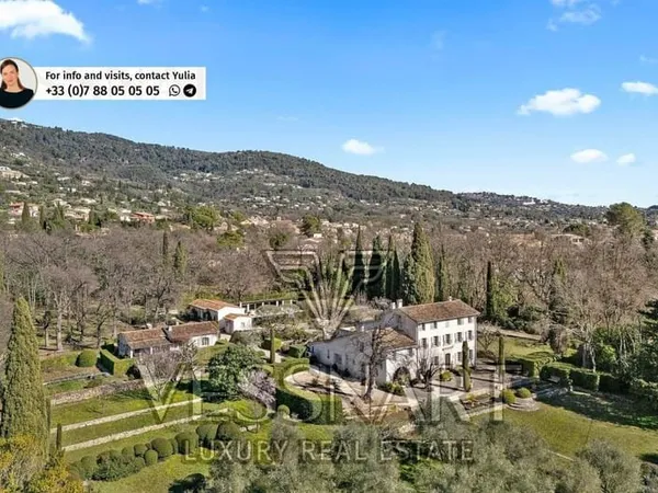 Charmant domaine provençal avec vaste terrain plat
