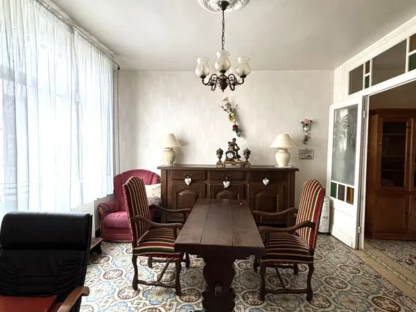 Maison semi ind, 3 chambres garage jardin
