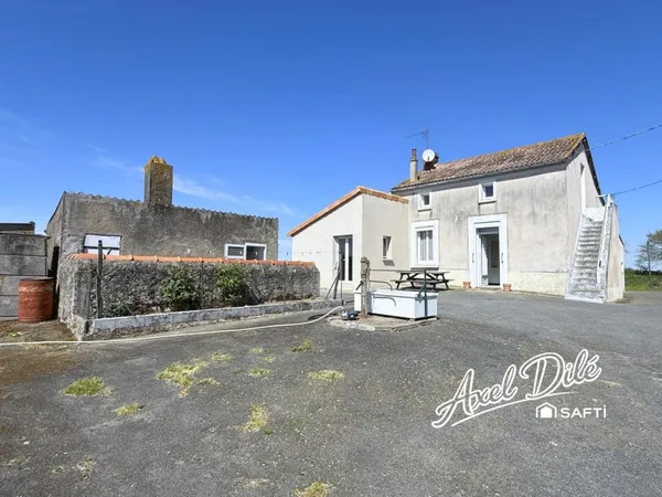 Maison 4 pièces en campagne 95m2