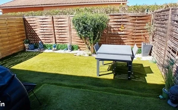 Maison et garage privatif en résidence sécurisée