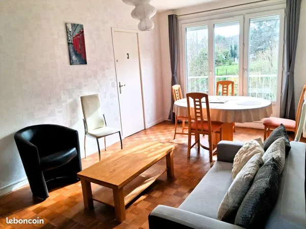 Proche CHU et fac spacieux appart 83m2 meublé coloc, Visale, bon quartier