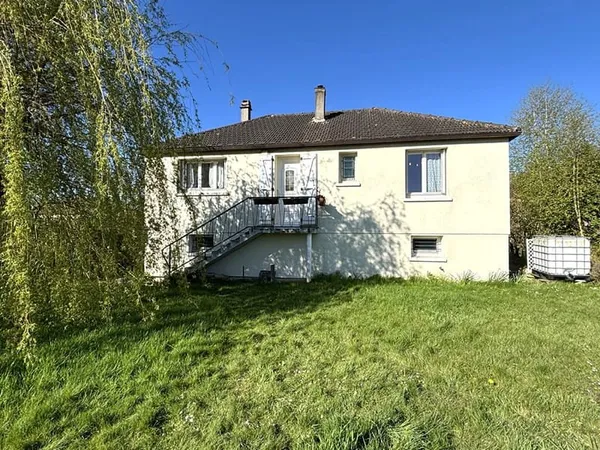 Maison plain pied sur sous sol total