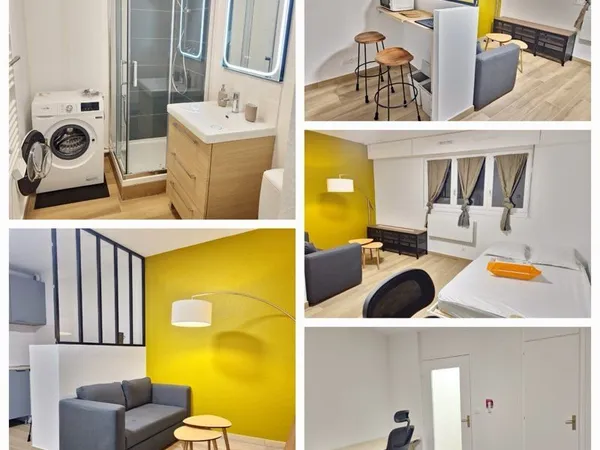 Location studio 27m2 - parking + cave