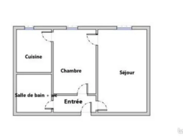 Appartement 2 pièces Paris