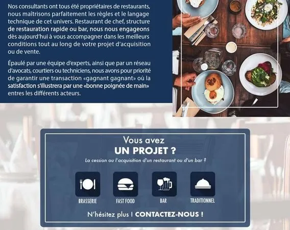 Restaurant 55 m² Paris