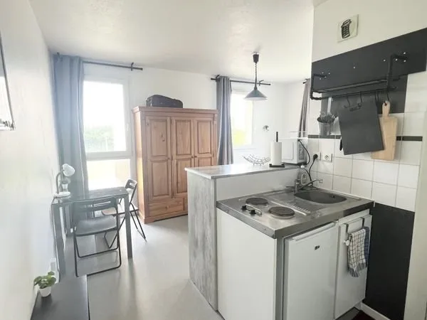 Studio 1 pièce 19 m²