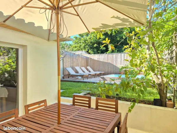Duplex 80 m² - Jardin privé avec piscine - Libourne Epinette