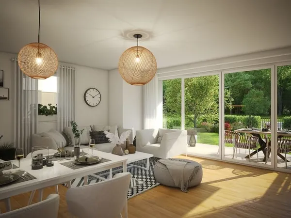 Grand T3 avec jardin - La Wantzenau, modifiable en T4
