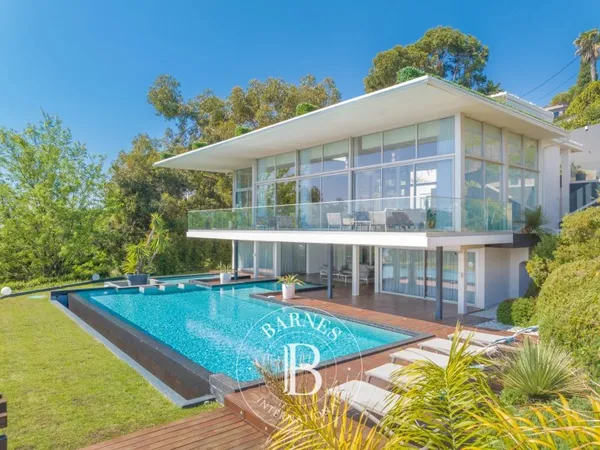 SUPER CANNES - VILLA MODERNE VUE PANORAMIQUE - 6 CHAMBRES