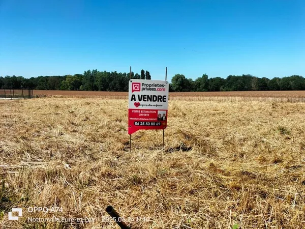 Terrain à bâtir libre constructeur 850 m2