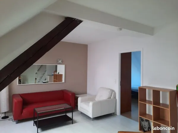 F2 bis meublé de 55 m² à Saint-Louis proche frontière suisse